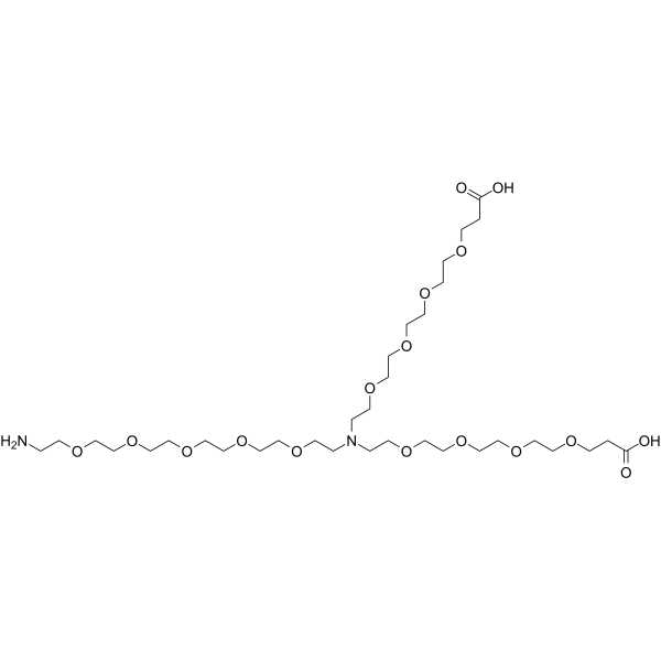 N-(Amino-PEG5)-N-bis(PEG4-acid) 2093152-86-2
